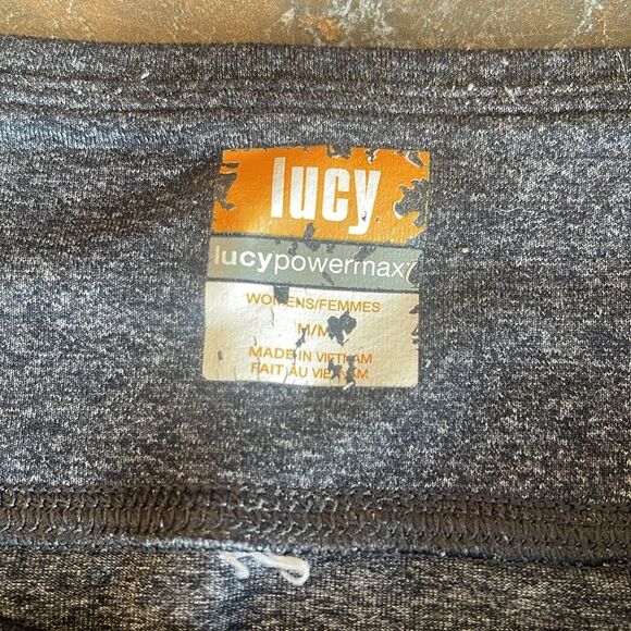 Women’s Lucy power max gray ruched leggings size Medium - Picture 4 of 11